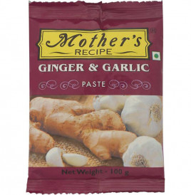 Mother's Recipe Ginger & Garlic Paste  Pack  100 grams